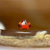 Natural Orange Red Garnet Crystal Stone for Setting - 0.80ct 5.1 by 5.1 by 3.3mm - Huangs Jadeite and Jewelry Pte Ltd