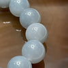 Type A High Quality Faint Grey & Lavender Jade Jadeite Beads Bracelet - 77.9g 14.5mm/bead 16 beads - Huangs Jadeite and Jewelry Pte Ltd