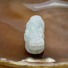 Type A Faint Green Jade Jadeite Pixiu Charm - 13.28g 33.1 by 13.7 by 15.1mm - Huangs Jadeite and Jewelry Pte Ltd