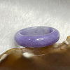 Type A Intense Lavender Jade Jadeite Ring - 5.06g US8 HK17.5 Inner Diameter 18.1mm Thickness 6.4 by 4.4mm - Huangs Jadeite and Jewelry Pte Ltd
