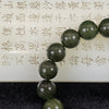 Type A Dark Green Jade Jadeite Bracelet - 51.9g 12.3mm/bead 16 beads - Huangs Jadeite and Jewelry Pte Ltd