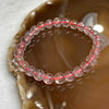 Natural High Quality Strawberry Quartz 12.98g 7.3mm/bead 26 beads - Huangs Jadeite and Jewelry Pte Ltd