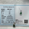 Type A Green Omphacite Jade Jadeite Hulu - 2.53g 25.5 by 10.5 by 6.1mm - Huangs Jadeite and Jewelry Pte Ltd