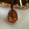 Natural Red Copper Rutilated Quartz Pendant 19.80g 32.0 by 20.0 by 19.2mm - Huangs Jadeite and Jewelry Pte Ltd