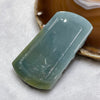 Type A Blueish Green Fu Lu Shou Jade Jadeite 59.04g 70.6 by 39.8 by 10.0mm - Huangs Jadeite and Jewelry Pte Ltd