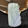 Type A Burmese Lavender & Green Jade Jadeite Guan Yin & Elephant - 116.14g 91.4 by 49.2 by 13.0mm - Huangs Jadeite and Jewelry Pte Ltd