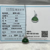 Type A Green Omphacite Jade Jadeite Milo Buddha - 2.57g 23.6 by 16.9 by 5.5mm - Huangs Jadeite and Jewelry Pte Ltd