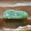 Type A Semi Icy Green Jade Jadeite Milo Buddha Buddhist Blessing 20.39g 43.3 by 28.6 by 9.9mm - Huangs Jadeite and Jewelry Pte Ltd