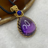 Natural Amethyst Necklace 14.16g 40.2 by 21.9 by 13.8mm - Huangs Jadeite and Jewelry Pte Ltd