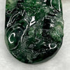 Type A Semi Icy Spicy Green Jade Jadeite Shan Shui 38.57g 63.5 by 34.9 by 8.2mm - Huangs Jadeite and Jewelry Pte Ltd