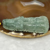 RARE Type A Semi Icy Green Jade Jadeite Standing Guan Yin Pendant - 52.29g 74.6 by 37.6 by 11.9mm - Huangs Jadeite and Jewelry Pte Ltd
