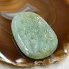 Type A Semi Icy Green Zhong Kui Jade Jadeite Pendant 38.86g 55.6 by 48.5 by 7.3mm - Huangs Jadeite and Jewelry Pte Ltd
