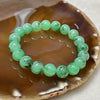 High Quality Type A Semi Icy Green Jade Jadeite Bracelet 32.48g 10.0mm/bead 19 beads - Huangs Jadeite and Jewelry Pte Ltd