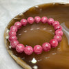 Natural Rhodonite Crystal Bracelet 37.8g 10.3mm/bead 19 beads - Huangs Jadeite and Jewelry Pte Ltd