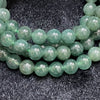 Type A Burmese Icy Oily Green Jade Jadeite Necklace - 73.61g 7.3mm/bead 108 beads - Huangs Jadeite and Jewelry Pte Ltd