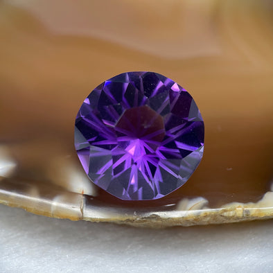 Natural Amethyst 24.10 carats 18.9 by 20.7 by 13.5mm - Huangs Jadeite and Jewelry Pte Ltd