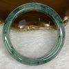Rare High End ICY Type A Piao Hua Jadeite Bangle 60.19g 56.5mm 12.4 by 8.7mm - Huangs Jadeite and Jewelry Pte Ltd