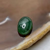 Type A Green Jade Jadeite Cabochon for Setting - 2.3g 12.9 by 8.8 by 5.2mm - Huangs Jadeite and Jewelry Pte Ltd