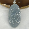 Grand Master Certified Type A Semi Icy Lavender and Green Jade Jadeite Phoenix Pendant 45.35g 65.1 by 34.3 by 12.3 mm - Huangs Jadeite and Jewelry Pte Ltd