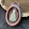 Type A Burmese Icy Jade Jadeite Buddha Pendant - 15.43g 58.7 by 39.0 by 10.1mm - Huangs Jadeite and Jewelry Pte Ltd