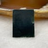 Type A Black Jade Jadeite for Pendant Setting - 4.80ct 16.7 by 12.7 by 1.9mm - Huangs Jadeite and Jewelry Pte Ltd