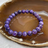 Natural Charoite Crystal Bracelet 19.31g 8.5mm/bead 22 beads - Huangs Jadeite and Jewelry Pte Ltd