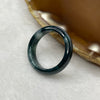 Type A Grey Jade Jadeite Ring - 3.90g US 8 HK 17.5 Inner Diameter 18.2mm Thickness 5.2 by 3.4mm - Huangs Jadeite and Jewelry Pte Ltd