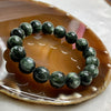 Natural Seraphinite Crystal Bracelet 绿龙晶46.72g 12.8mm/bead 17 beads - Huangs Jadeite and Jewelry Pte Ltd
