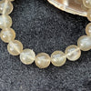 Natural Grey Moonstone Bracelet 灰月光 -29.89g 10.6mm/bead 19 beads - Huangs Jadeite and Jewelry Pte Ltd