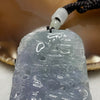 Type A Semi Icy Lavender & Green Jade Jadeite Shan Shui 60.04g 62.0 by 40.6 by 11.9mm - Huangs Jadeite and Jewelry Pte Ltd