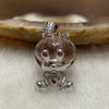 Natural Super 7 超级七 Dog 925 Silver Pendant 2.66g 22.9 by 12.0 by 8.3mm - Huangs Jadeite and Jewelry Pte Ltd