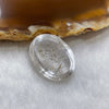 Rare Natural Silver Rutilated Quartz with internal Crocodile Carving 3.43g 20.3 by 15.6 by 7.3mm - Huangs Jadeite and Jewelry Pte Ltd