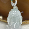 Grand Master Certified Type A Lavender and Green Jade Jadeite Pixiu Pendant 43.84g 51.2 by 23.2 by 18.2 mm - Huangs Jadeite and Jewelry Pte Ltd