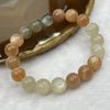 Natural Mixed Moonstone & Sunstone Crystal Bracelet 彩月光 27.15g 10.1mm/bead 19 beads - Huangs Jadeite and Jewelry Pte Ltd