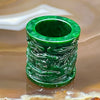 Type A Burmese Jade Jadeite Phoenix Pendant - 9.02g 19.7 by 19.7 by 20.1mm - Huangs Jadeite and Jewelry Pte Ltd