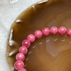 Natural Rhodonite Crystal Bracelet 23.94g 8.4mm/bead 23 beads - Huangs Jadeite and Jewelry Pte Ltd