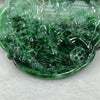 Grand Master Certified Type A Spicy Green Jade Jadeite Shan Shui Pendant 43.92g 56.4 by 56.4 by 5.6 mm - Huangs Jadeite and Jewelry Pte Ltd
