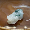Type A Faint Green with Green Piao Hua Jade Jadeite Pixiu & Ruyi Charm - 21.77g 41.7 by 18.7 by 14.6mm - Huangs Jadeite and Jewelry Pte Ltd