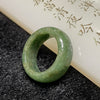 Type A Burmese Green Jade Jadeite Ring - 4.69g US 5.5 HK 12 Inner Diameter 16.6mm - Huangs Jadeite and Jewelry Pte Ltd