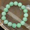 Type A Burmese Jade Jadeite Beads Bracelet - 52.29g 12.4mm/bead 16 beads - Huangs Jadeite and Jewelry Pte Ltd