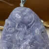 Type A Very Deep Lavender Jadeite Dragon 61.81g 71.1 by 46.9 by 11.8mm - Huangs Jadeite and Jewelry Pte Ltd