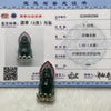 Type A Blueish Green Jade Jadeite Milo Buddha 925 Sliver Pendant 7.42g 38.8 by 18.1 by 10.5mm - Huangs Jadeite and Jewelry Pte Ltd