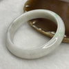 Type A Green Jadeite Bangle 55.18g inner diameter 58.6mm 13.4 by 7.5mm - Huangs Jadeite and Jewelry Pte Ltd