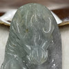 Type A Faint Lavender & Green Jade Jadeite Dragon Pendant - 67.5g 71.8 by 39.7 by 16.6mm - Huangs Jadeite and Jewelry Pte Ltd