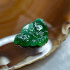 Type A Spicy Green Jade Jadeite Butterfly 1.5g 15.3 by 23.3 by 2.8mm - Huangs Jadeite and Jewelry Pte Ltd