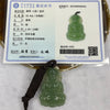 Type A Icy Green Guan Yin Jade Jadeite Pendant - 20.40g 50.3 by 34.4 by 6.0mm - Huangs Jadeite and Jewelry Pte Ltd