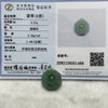 Type A Green Jade Jadeite Feng Shui Bagua 5.21g 23.7 by 21.3 by 4.5mm - Huangs Jadeite and Jewelry Pte Ltd