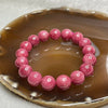 Natural Rhodonite Crystal Bracelet 58.28g 12.4mm/bead 17 beads - Huangs Jadeite and Jewelry Pte Ltd