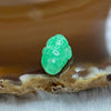 Type A Apple Green Jade Jadeite Chan Chu 0.95g 13.4 by 8.8 by 4.8mm - Huangs Jadeite and Jewelry Pte Ltd