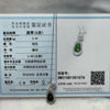 Type A Green Omphacite Jade Jadeite Hulu - 2.55g 26.4 by 10.5 by 5.7mm - Huangs Jadeite and Jewelry Pte Ltd